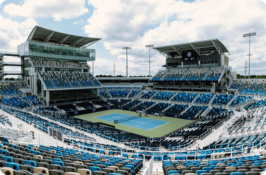 Image of the Lindner Family Tennis Center 